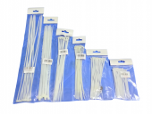 Hagiki (6 Boy) Plastik Kelepçe Kablo Bağı Cırtlı Kelepçe 10 Cm+15 Cm+20 Cm+25 Cm+30 Cm+37 cm (6 Boy) - 1