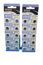 hagiki ( 1 Kart) Komax Ag6 Lr920/lr69 / 1,55 V Düğme Pil Alkalin Pil ag 6 ( 1 Kart) - 1