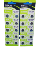 gik Ag7 395A Alkalin Pil 10 Lu Kart LR927/LR57  Düğme Pil - 1
