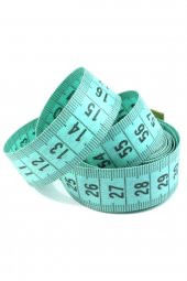 gik renkli mezura 1,5 metre çift yönlü kutulu mezure 2 ADET - 1