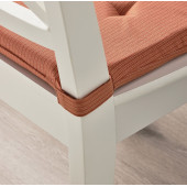 IKEA  Justına 35/42X40 Cm Sandalye Minderi Turuncu - 3