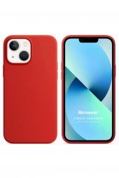 Mosti Mi iPhone 13 Lansman İçi Kadife Silikon Kılıf - 1