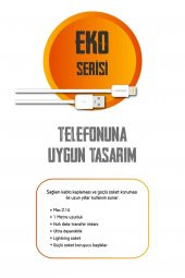 Soffany UC-631 2.1A Lightning Hızlı Şarj Kablosu 1 M - 1