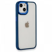 iPhone 14 Plus Kılıf Luna Lens Kamera Çerçeveli Silikon Kapak - 6