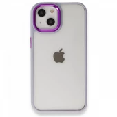 iPhone 14 Plus Kılıf Luna Lens Kamera Çerçeveli Silikon Kapak - 10