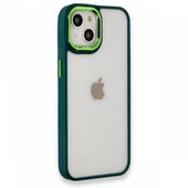 iPhone 14 Plus Kılıf Luna Lens Kamera Çerçeveli Silikon Kapak - 4