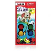 Fatih 12 Renk Sulu Boya - 1