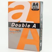 Double A Renkli Kağıt 500 LÜ A4 80 GR Safron (1 Top 500 Adet Kağıt) - 1