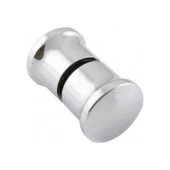 Nakres Abs Üzeri Krom Kaplama 10 mm Bir Çift Cam Kabin Kolu  Krom Duşakabin Kolu - 2