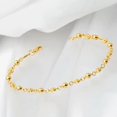 Moda 22 Ayar Altın Zincir Bileklik thumbnail 5