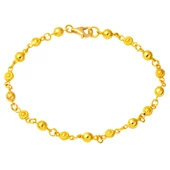 Moda 22 Ayar Altın Zincir Bileklik thumbnail 1