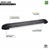 Renault Express Newline Aluminyum Yan Basamak 203 Cm 2021 Üzeri - 9