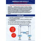 Düğmeli Amerikan Park Modülü Aç-Kapalı - 8