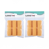 Lionesse Bigudi 1112 Süngerli Turuncu 6lı Paket 2 Adet - 1