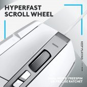 Logitech G502 X Kablolu Hero 25K Sensörlü Rgb Aydınlatmalı Oyuncu Mouse - Beyaz - 7