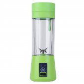Portatif Taşınabilir Usb Şarjlı Mikser El Blender Yeşil 380 - 1