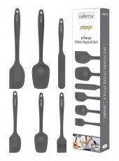 Valletta VLT1020 Drongo 6 lı Spatula Set Gri - 3