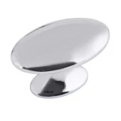 Luxury Arya Düğme Kulp Krom thumbnail 1