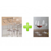 CAM KADEH 3 LÜ SET (AYAKLI SU BARDAK ) VE 1 ADET BARDAK KURUTUCU SET - 3