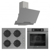 Ferre Fryart Cs Serisi Gri Ankastre Cam Set -D065 '' CS208 '' XE63CPR - 1