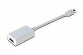 DIGITUS AK-340404-001-W MINI DP-HDMI ÇEVİRİ KABLO - 1