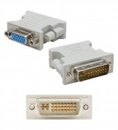 Concord DVI To VGA Dönüştürücü(Dvı Erkek VGA Dişi) DVI 24+5 - 1