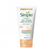 Simple Işıltı Temiz 2 Si 1 Arada Yüz Temizleme Jeli 150 Ml - 1