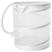 Çamaşır Sepeti, Beyaz 79 Litre MeridyenDukkan 50 cm, 9 kg Pratik Çamaşır Sepeti - 1