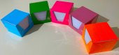 Küp Not 10 Paket Küp Blok Not Kağıdı 1 Hamur 8x8 cm - 9