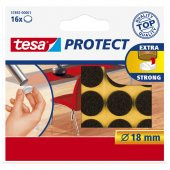 Tesa Zemin Koruyucu Keçe Daire Kahve 18 MM Kahverengi 57892 - 1