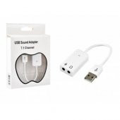Usb Cs-71 7.1 16bit Ses Kartı - 1