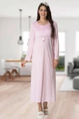 Mecit 5415 Bayan Pembe Hamile Lohusa Gecelik - 2