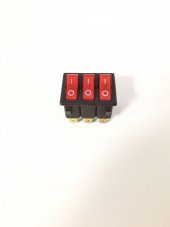 MEYSAN KALİTELİ 3LÜ IŞIKLI ANAHTAR 25 AMPER thumbnail 1