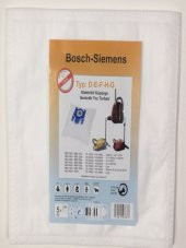 Bosch Meysan BOSCH - SİEMENS D-E-F-H-G 5Lİ ELEKTRİKLİ SÜPÜRGE TOZ TORBASI - 1