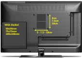 Etivizyon WM-02 Hareketli Tv Askı Aparatı 17"-27" - 4