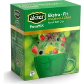 Akzer Acı Cehreli Çilekli Karışık Çay 60x1.5gr - 1