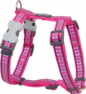 REDDİNGO REFLEKTÖRLÜ KEMİK DESENLİ PEMBE GÖĞÜS TASMASI S /15MM - 4