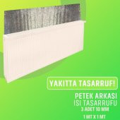 PETEK ARKASI TEK TARAFI FOLYOLU ISI YALITIM LEVHASI 10 MM ( EN : 1 MT BOY: 1 MT ) 3 ADET thumbnail 1