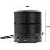 Torima Yeni Model WS-887 Mini Bluetooth Ses Bombası Siyah Renk - 4