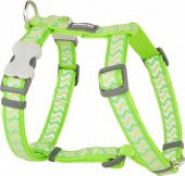 REDDİNGO REFLEKTÖRLÜ ZİGGY DESENLİ LİME GÖĞÜS TASMASI M /20MM - 2