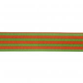 2,5cm x 5metre Grogren Yılbaşı Kurdela Çizgili No: 13 - 1