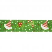 2,5cm x 5metre Grogren Yılbaşı Kurdela Şapkalı No: 8 - 2