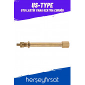 Oto Lastik Vana Uzatma Çubuğu-pirinç-10.8 Cm - 2