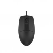 A4 TECH OP-330 KABLOLU USB MOUSE,SİYAH V-TRACK - 2