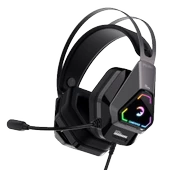 GamePower Fujin Siyah 7.1 Surround RGB Gaming Kulaklık - 1