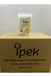 Ipek Bebek Temizlik Pamuğu 60'lı 30 Paket - 1