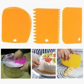 Dahayokmu Hamur Şekillendirici Kesici Kazıyıcı Pasta Kek Dekorasyon Seti - 1