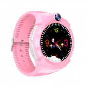 Akıllı Çocuk Telefonu-Saati İthal Birinci Kalite Pembe Renk thumbnail 2