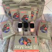 2022 Model Siyah Rengi i8 Pro Max Smartwatch serisi 8 Spor Fintess Akıllı Saat - 9
