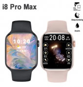 2022 Model Siyah Rengi i8 Pro Max Smartwatch serisi 8 Spor Fintess Akıllı Saat - 1